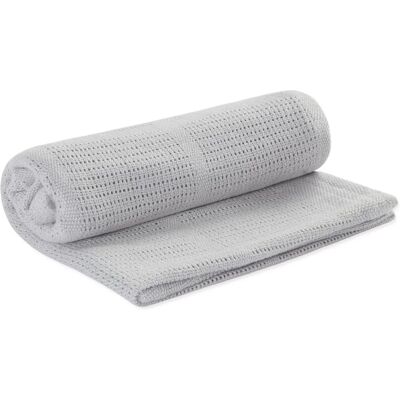 MORI Baby Blanket - Cotton Bamboo Cellular Blanket for All Seasons MORI Baby Blanket - Cotton Bamboo Cellular Blanket for All Seasons