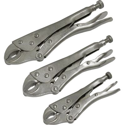 Loops - 125/175/215mm - Locking Pliers Set Loops - 125/175/215mm - Locking Pliers Set