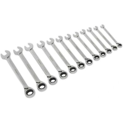 Loops - 12pc Reversible Ratchet Set - 12-point Metric Spanner Loops - 12pc Reversible Ratchet Set - 12-point Metric Spanner
