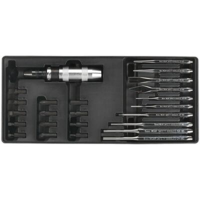 Loops - Punch & Impact Driver Set - 25-Piece - Tool Set Loops - Punch & Impact Driver Set - 25-Piece - Tool Set