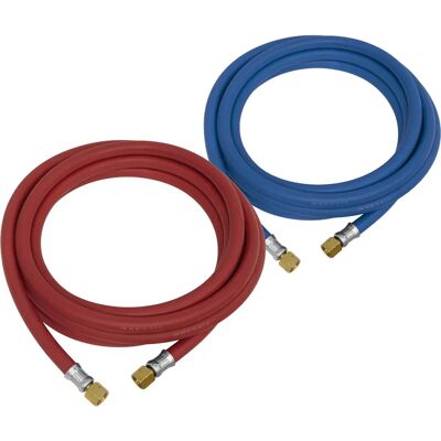 PAIR - 10m Oxyacetylene Hose - 3/8 BSP Unions - Hose Set PAIR - 10m Oxyacetylene Hose - 3/8 BSP Unions - Hose Set