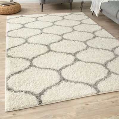 THE RUGS - Myshaggy Trellis - Ivory - 80x150 - Rug THE RUGS - Myshaggy Trellis - Ivory - 80x150 - Rug