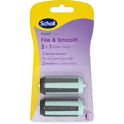 Scholl Purple 2in1 Refill - Fotpleiesystemtilbehør Scholl Purple 2in1 Refill - Fotpleiesystemtilbehør