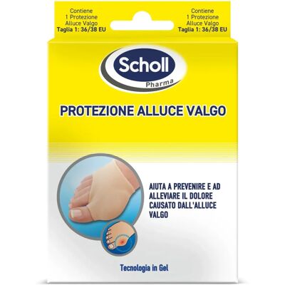 Supporto per Alluce Valgo Scholl - Comfort e Sollievo - Protegge e Supporta Supporto per Alluce Valgo Scholl - Comfort e Sollievo - Protegge e Supporta
