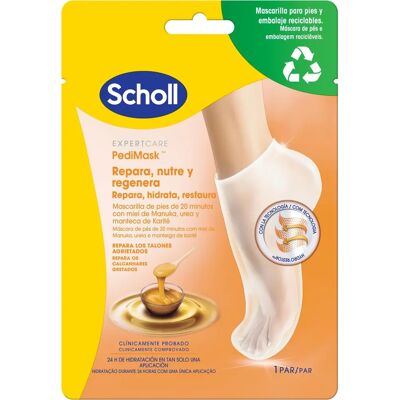 Scholl Mascarilla Pies Nutritiva Miel - Mascarilla para pies Scholl Mascarilla Pies Nutritiva Miel - Mascarilla para pies