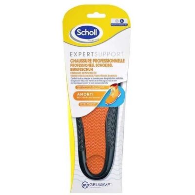 Semelles orthopédiques Scholl ExpertSupport - Taille L (40-46,5) - Confort & Support - Publicité Semelles orthopédiques Scholl ExpertSupport - Taille L (40-46,5) - Confort & Support - Publicité