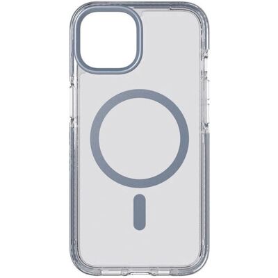 Capa Tech21 Evo Crystal Azul para iPhone 14 - Magsafe Capa Tech21 Evo Crystal Azul para iPhone 14 - Magsafe