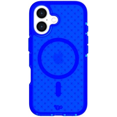 Tech21 - EvoCheck - iPhone 16 MagSafe - Cobalt Blue - Case Tech21 - EvoCheck - iPhone 16 MagSafe - Cobalt Blue - Case