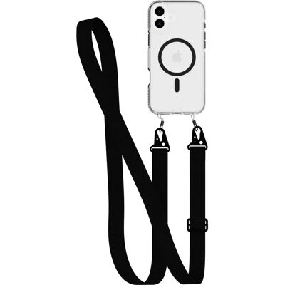 Tech21 - EvoCrystal - Black - Crossbody MagSafe - Handyhülle Tech21 - EvoCrystal - Black - Crossbody MagSafe - Handyhülle