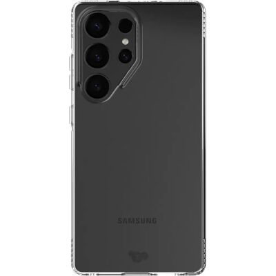 Tech21 EvoClear hoes voor Samsung Galaxy S25 Ultra - Transparant en krasbestendig Tech21 EvoClear hoes voor Samsung Galaxy S25 Ultra - Transparant en krasbestendig