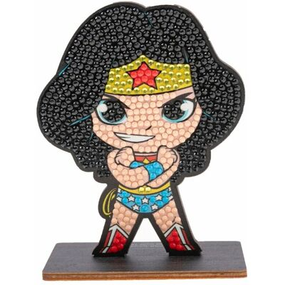 CRAFT Buddy CAFGR-DCU001 Artystyczna i rękodzielnicza zabawka - Zestaw figurki z diamentami Wonder Woman CRAFT Buddy CAFGR-DCU001 Artystyczna i rękodzielnicza zabawka - Zestaw figurki z diamentami Wonder Woman