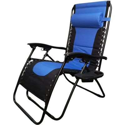 Samuel Alexander Luxury Padded Multi Position Zero Gravity Garden Relaxer Chair Lounger - Garden Furniture Samuel Alexander Luxury Padded Multi Position Zero Gravity Garden Relaxer Chair Lounger - Garden Furniture
