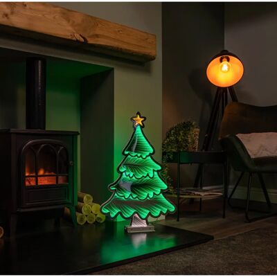 Snow Time 60cm Infinity Standing Christmas Tree - Christmas Tree Snow Time 60cm Infinity Standing Christmas Tree - Christmas Tree