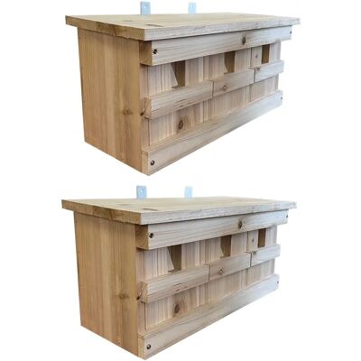 Selections - Sparrow Colony - Wooden - Nest Box Selections - Sparrow Colony - Wooden - Nest Box