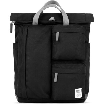 ROKA London Waterhouse 16.4L Rolltop Canvas Recyclé Sac à dos - Publicité ROKA London Waterhouse 16.4L Rolltop Canvas Recyclé Sac à dos - Publicité