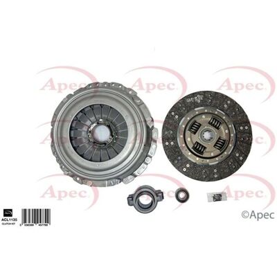APEC ACL1135 - Vauxhall Movano - Clutch Kit APEC ACL1135 - Vauxhall Movano - Clutch Kit