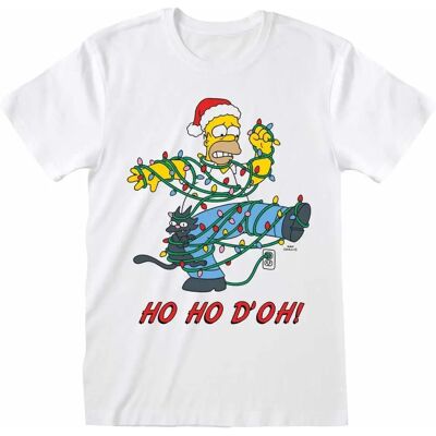 The Simpsons X-large Hvid Unisex T-shirt - Produkttype The Simpsons X-large Hvid Unisex T-shirt - Produkttype