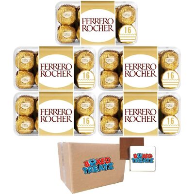 Ferrero - Rocher - 5x200g - 80 Truffles - Chocolates Ferrero - Rocher - 5x200g - 80 Truffles - Chocolates