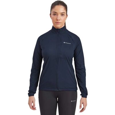 Montane Featherlite Winddichte Damenjacke - Marineblau - Leichte Jacke Montane Featherlite Winddichte Damenjacke - Marineblau - Leichte Jacke