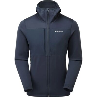 Montane Fury XT Hoodie - Eclipse Blau - Größe L - Atmungsaktive Fleec Jacke Montane Fury XT Hoodie - Eclipse Blau - Größe L - Atmungsaktive Fleec Jacke