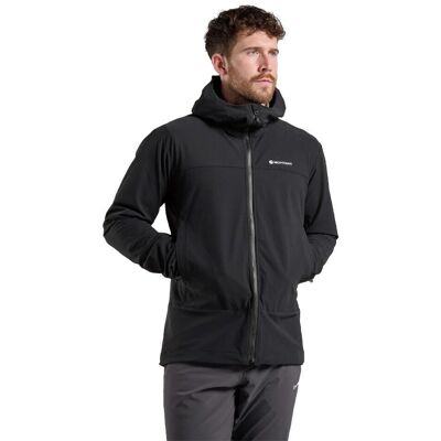 Montane Mens Tenacity Hoodie - Wind-Resistant Softshell Jacket Montane Mens Tenacity Hoodie - Wind-Resistant Softshell Jacket