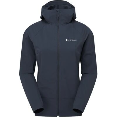Montane Donna Tenacity Nano - Blu Eclisse - Giacca softshell con cappuccio Montane Donna Tenacity Nano - Blu Eclisse - Giacca softshell con cappuccio