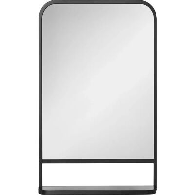 HOMCOM Wall Mirror with Shelf - Rectangle 86x53cm - Living Room, Bedroom HOMCOM Wall Mirror with Shelf - Rectangle 86x53cm - Living Room, Bedroom