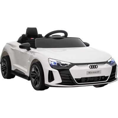 HOMCOM Audi RS e-tron GT Licensed 12V Kids Electric Car - White HOMCOM Audi RS e-tron GT Licensed 12V Kids Electric Car - White