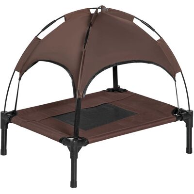 PawHut - 61 cm Elevated - Canopy UV Protection - Dog Bed PawHut - 61 cm Elevated - Canopy UV Protection - Dog Bed