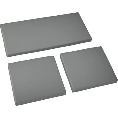 Outsunny Garden Seat Cushion Pads for Rattan Chairs - 3 Piece - Dark Grey Outsunny Garden Seat Cushion Pads for Rattan Chairs - 3 Piece - Dark Grey