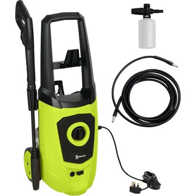 DURHAND 1800W High Pressure Washer - Power Washer Garden Car Green DURHAND 1800W High Pressure Washer - Power Washer Garden Car Green