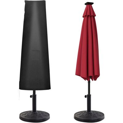 Outsunny Waterproof Parasol Cover - Garden Umbrella Protector - 200x50/80cm Outsunny Waterproof Parasol Cover - Garden Umbrella Protector - 200x50/80cm