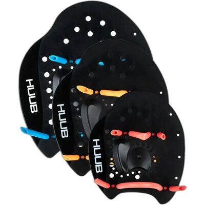 Huub Hand Paddles - Groß Schwarz - Hand Paddles Huub Hand Paddles - Groß Schwarz - Hand Paddles