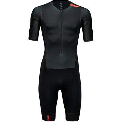 HUUB - Eternal Aero LC - Short Sleeve - Black/Red - Triathlon Suit HUUB - Eternal Aero LC - Short Sleeve - Black/Red - Triathlon Suit
