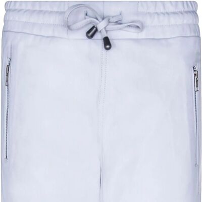 Infinity Leather Dames Witte Nappa Joggers - UK14 - Casual Kleding Infinity Leather Dames Witte Nappa Joggers - UK14 - Casual Kleding