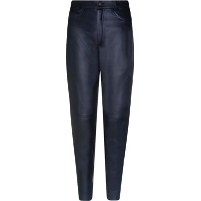 Infinity Leather Damen Schwarze 501 Lammnappa Jeans - Größe 12 UK Infinity Leather Damen Schwarze 501 Lammnappa Jeans - Größe 12 UK