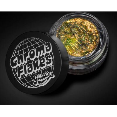 Glisten Cosmetics Gold Rush Chroma Flakes - Duochrome Pigment - Glisten Cosmetics Glisten Cosmetics Gold Rush Chroma Flakes - Duochrome Pigment - Glisten Cosmetics