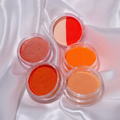 Glisten Cosmetics Orange Wet Liner - Eyeliner - Small - 3g Glisten Cosmetics Orange Wet Liner - Eyeliner - Small - 3g