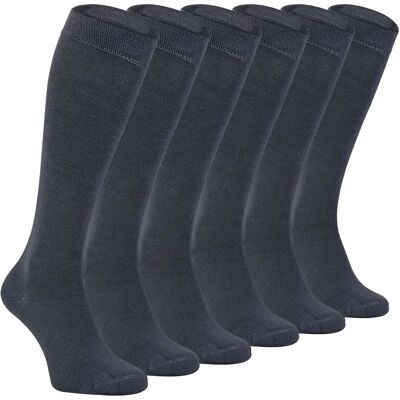 Sock Snob 6 Pair Ladies Long Bamboo Socks - Socks Sock Snob 6 Pair Ladies Long Bamboo Socks - Socks