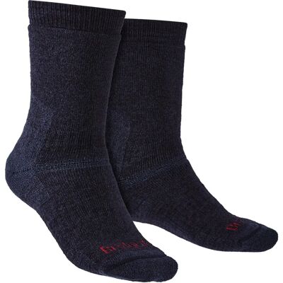Bridgedale Heren Outdoor Merino Wool Sokken - Navy, Maat UK 12-15 Bridgedale Heren Outdoor Merino Wool Sokken - Navy, Maat UK 12-15