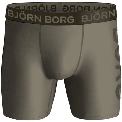 Björn Borg Björn - 3-Pack Performance boxers voor heren - Meerkleurig groen Björn Borg Björn - 3-Pack Performance boxers voor heren - Meerkleurig groen