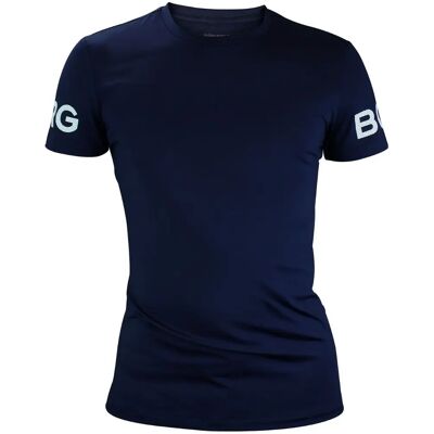 Björn Borg Heren Hoogwaardige Performance T-Shirt - Marineblauw Björn Borg Heren Hoogwaardige Performance T-Shirt - Marineblauw