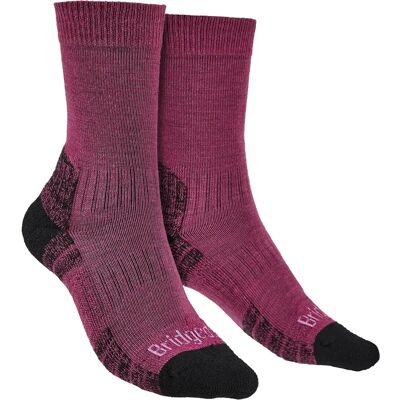 Bridgedale dames roze Merino wol wandelsokken - Lichtgewicht, Maat 3-4.5 Bridgedale dames roze Merino wol wandelsokken - Lichtgewicht, Maat 3-4.5