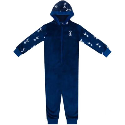 Tottenham Hotspur FC Boys Navy Blue All-In-One Pyjamas - Pyjamas Tottenham Hotspur FC Boys Navy Blue All-In-One Pyjamas - Pyjamas