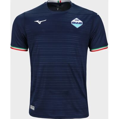 Koszulka wyjazdowa Lazio Mizuno - Granatowa, Duża, 2023-2024 Koszulka wyjazdowa Lazio Mizuno - Granatowa, Duża, 2023-2024