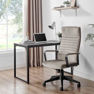 Furniturebox Uk Centro Beige Velvet Office Chair - Office Chair Furniturebox Uk Centro Beige Velvet Office Chair - Office Chair