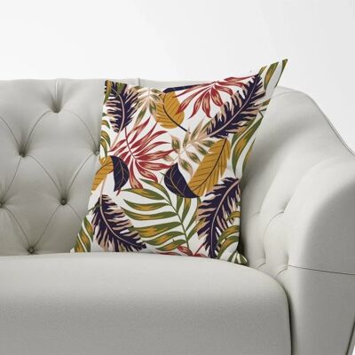 WRT Ltd - Hawaiian Style Jungle Leaves - Cushion WRT Ltd - Hawaiian Style Jungle Leaves - Cushion