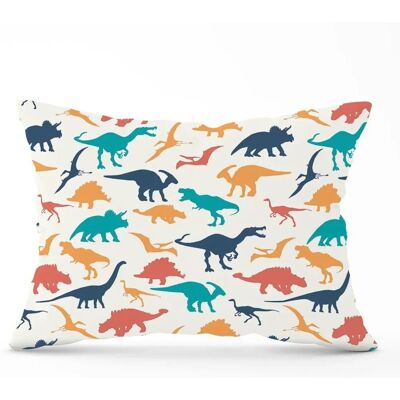 WRT Ltd - Multicoloured Dinosaurs Cushions - 45cm x 45cm WRT Ltd - Multicoloured Dinosaurs Cushions - 45cm x 45cm