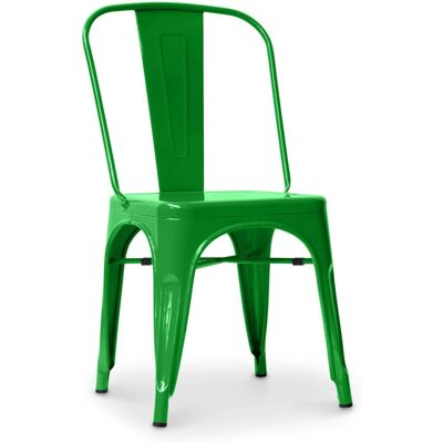 PRIVATEFLOOR Steel Dining Chair - Industrial Style - New Edition PRIVATEFLOOR Steel Dining Chair - Industrial Style - New Edition