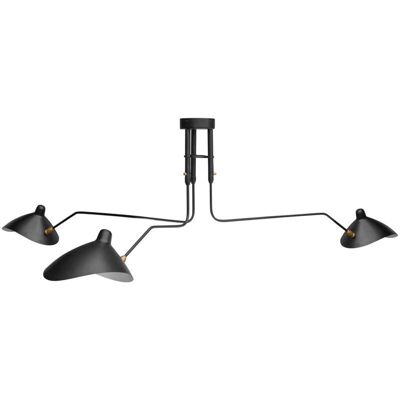 PRIVATEFLOOR George B2 Ceiling Lamp - 3-Arm Modern Light PRIVATEFLOOR George B2 Ceiling Lamp - 3-Arm Modern Light